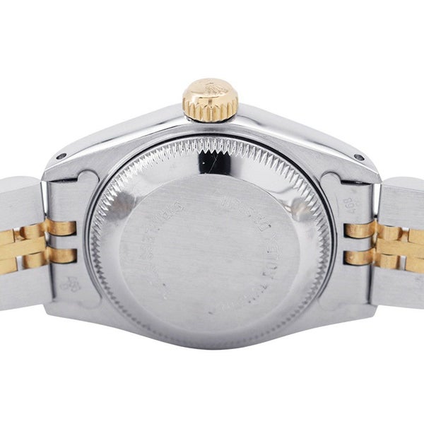 ロレックス デイトジャスト R番 SS/K18YG 69173 ROLEX 腕時計 黒文字盤