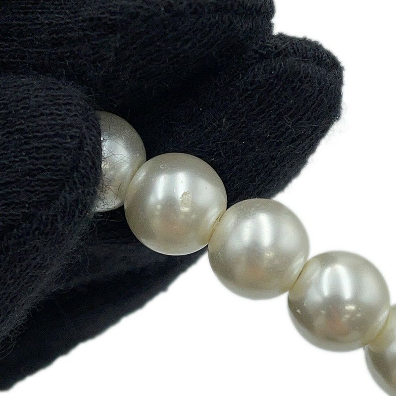 シャネル ネックレス ココマーク チョーカー フェイクパール メタル ラインストーン 25C ABF720 CHANEL アクセサリー