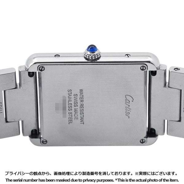 カルティエ タンク ソロ ウォッチ LM W5200014 Cartier 腕時計 ウォッチ シルバー文字盤 クォーツ