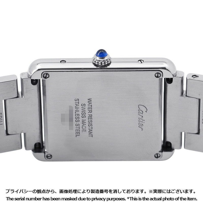 カルティエ タンク ソロ ウォッチ LM W5200014 Cartier 腕時計 ウォッチ シルバー文字盤 クォーツ