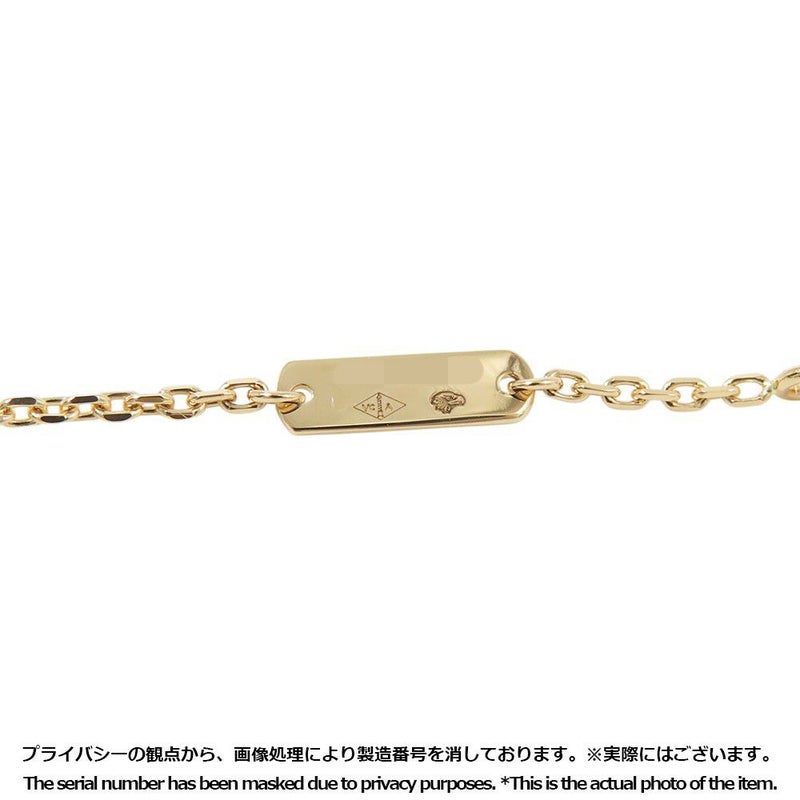 ヴァンクリーフ&アーペル ネックレス ヴィンテージ アルハンブラ ペンダント ギヨシェ K18YGイエローゴールド VCARP4KL00