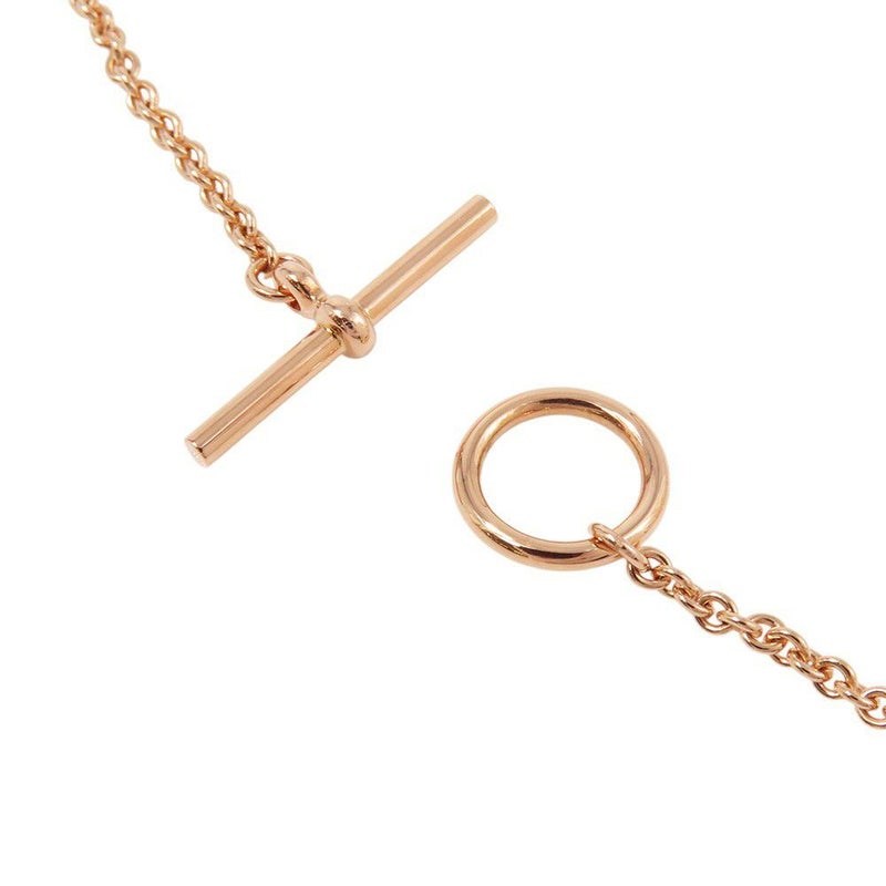 エルメス ブレスレット ヴェルティージュ・クール TPM ダイヤモンド 1P 0.05ct K18PGピンクゴールド サイズST Vertige Coeur