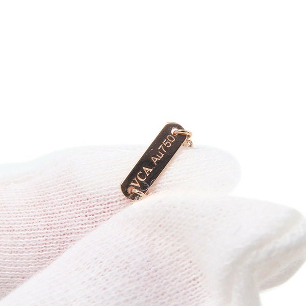 ヴァンクリ ネックレス ヴィンテージ アルハンブラ ピンクマザーオブパール/ダイヤ 1P K18PG VCARPMOP00 2025年ホリデー限定