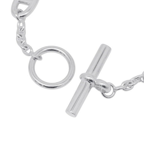 エルメス ブレスレット シェーヌダンクル ファランドール SV925シルバー サイズST HERMES ジュエリー