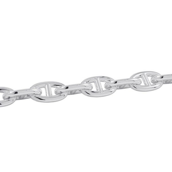 エルメス ブレスレット シェーヌダンクルTGM 11コマ SV925シルバー HERMES ジュエリー