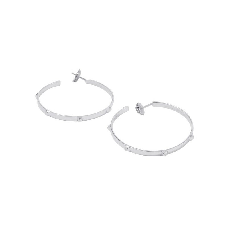 エルメス ピアス クレオール ミニクルー SV925シルバー HERMES ジュエリー