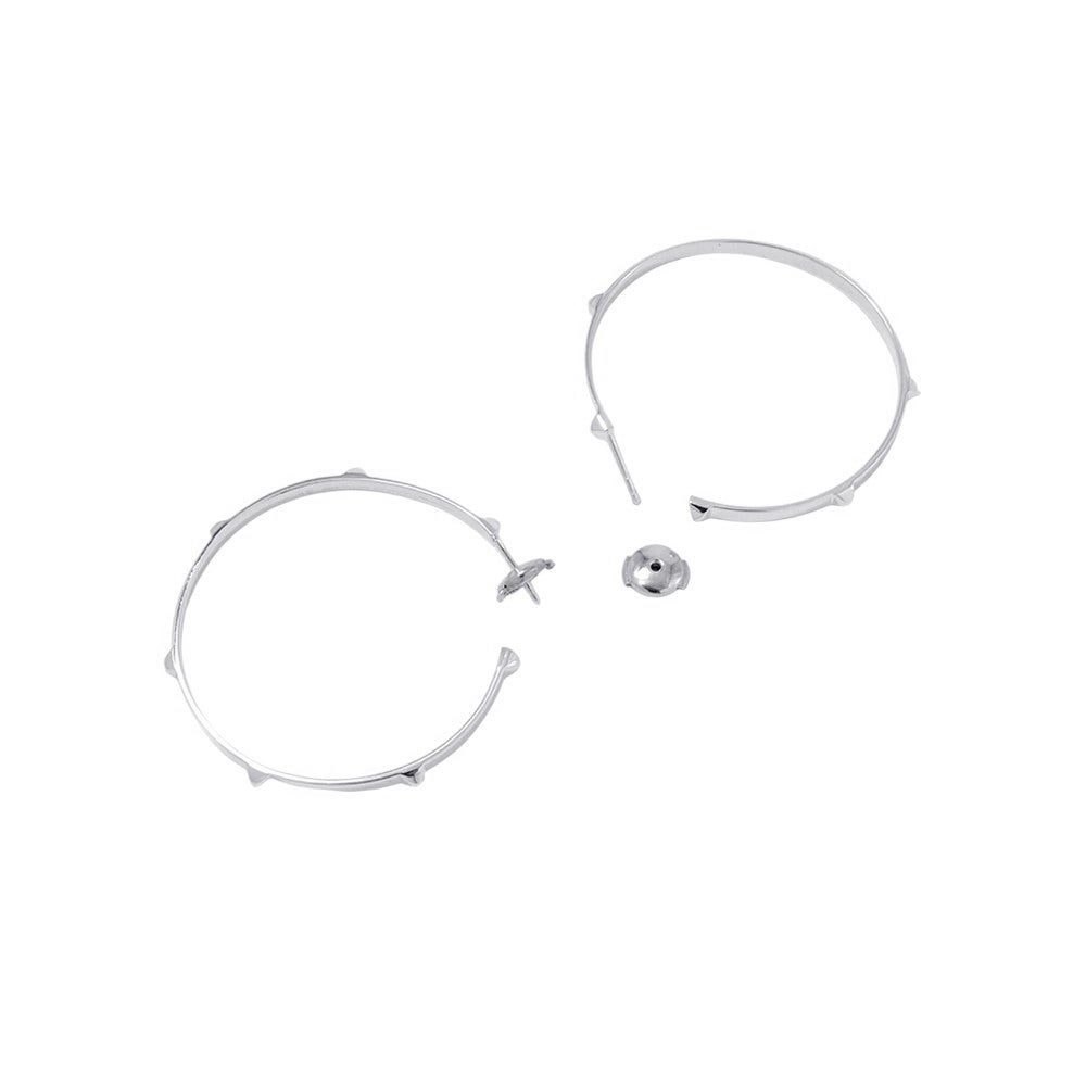 エルメス ピアス クレオール ミニクルー SV925シルバー HERMES