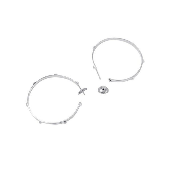 エルメス ピアス クレオール ミニクルー SV925シルバー HERMES ジュエリー