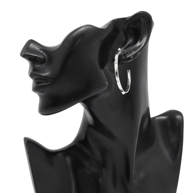 エルメス ピアス クレオール ミニクルー SV925シルバー HERMES ジュエリー