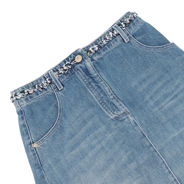 シャネル スカート ココマーク デニム レディースサイズ36 P79895 CHANEL ボトムス アパレル