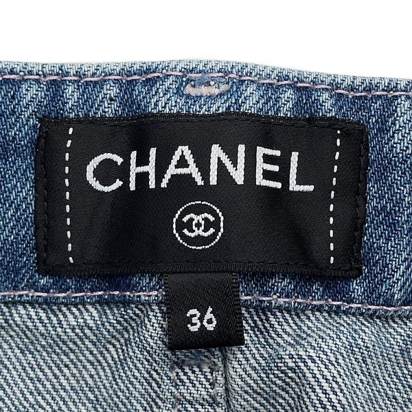 シャネル スカート ココマーク デニム レディースサイズ36 P79895 CHANEL ボトムス アパレル