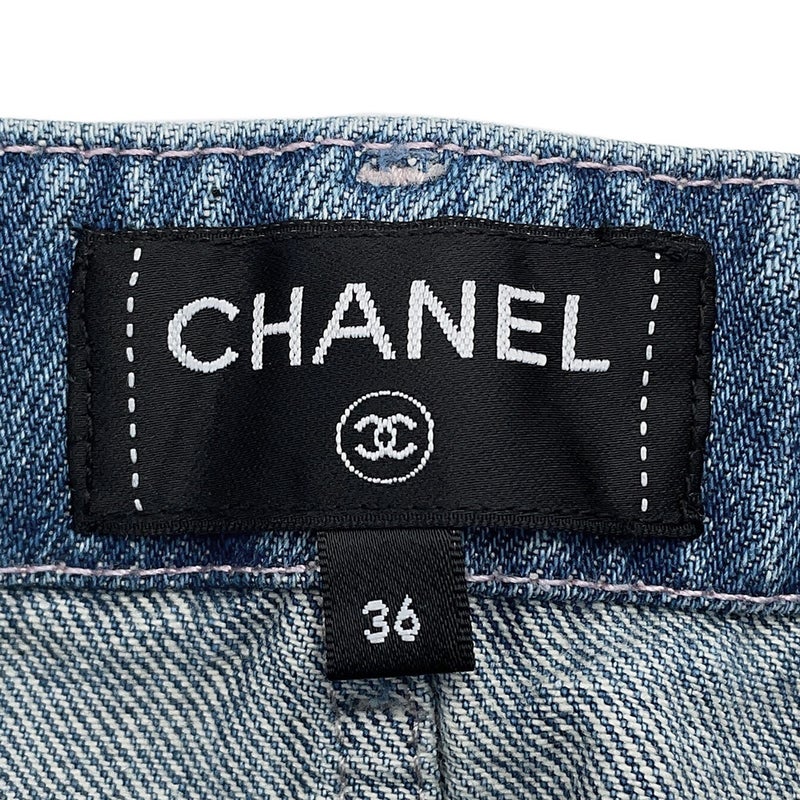 シャネル スカート ココマーク デニム レディースサイズ36 P79895 CHANEL ボトムス アパレル