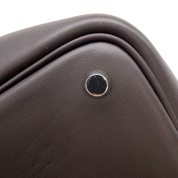 エルメス ハンドバッグ ピコタンロックPM ゴーチーム エベンヌ/シルバー金具 スイフト/フェルト W刻印