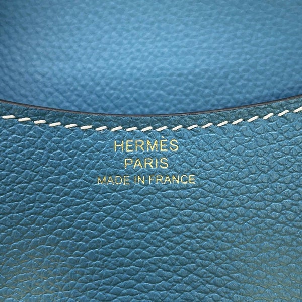 エルメス 財布 コンスタンス スリム ニューブルージーン/ゴールド金具 エバーカラー B刻印 財布