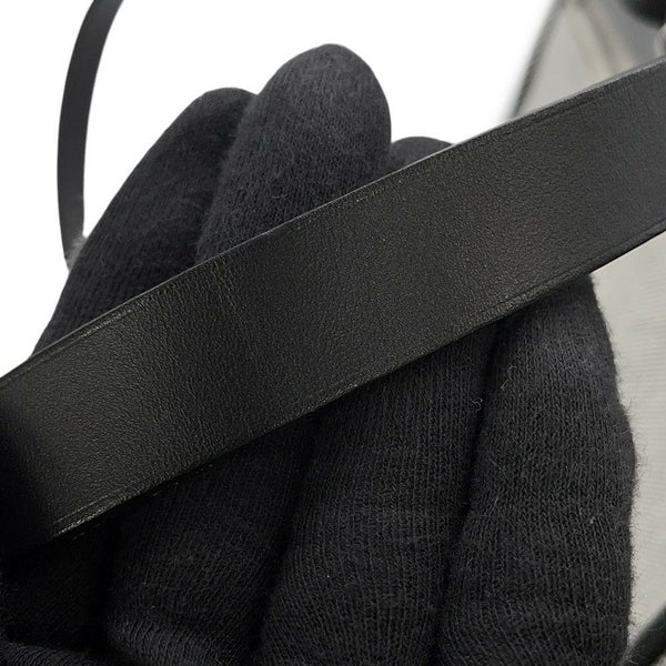 エルメス エールバッグジップPM ルトゥルネ ブラック/エクリュ/シルバー金具 トワルGM/ヴァッシュハンター U刻印 黒