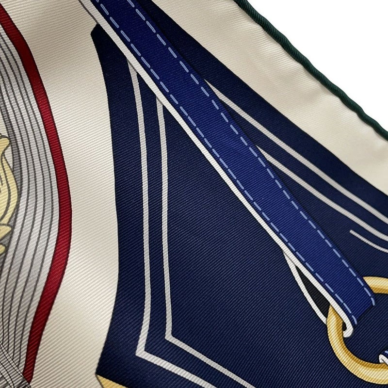 エルメス スカーフ カレ90 ステイトリー・ホイールズ Stately Wheels HERMES シルク 2025秋冬