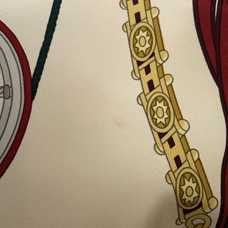 エルメス スカーフ カレ90 ステイトリー・ホイールズ Stately Wheels HERMES シルク 2025秋冬