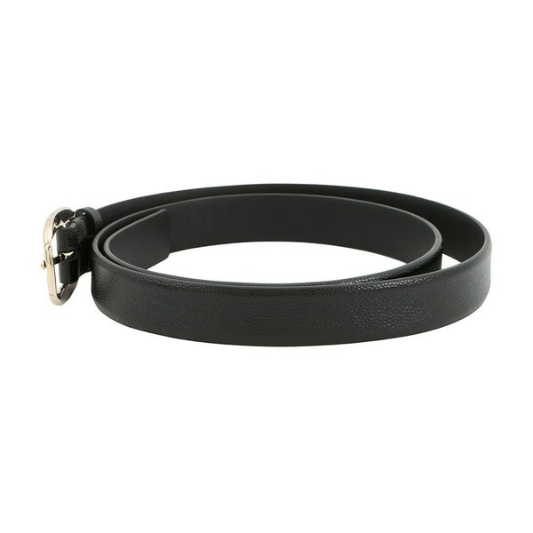 シャネル べルト ココマーク ロゴ レザー レディースサイズ80 B25 A AAB177 CHANEL 黒