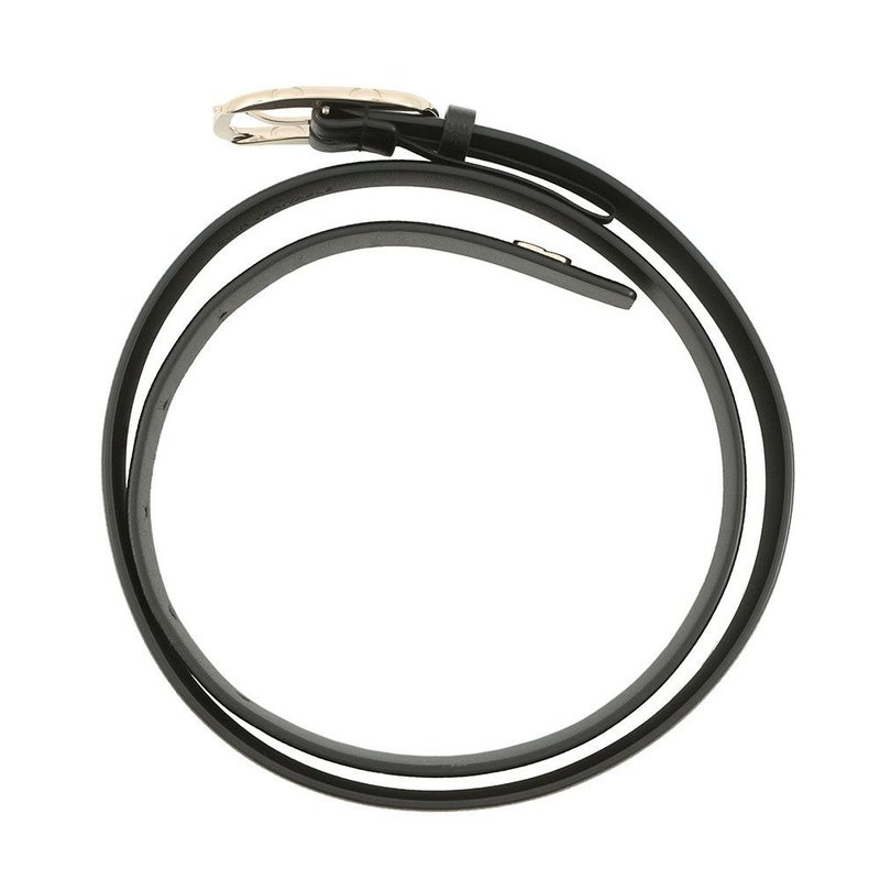 シャネル べルト ココマーク ロゴ レザー レディースサイズ80 B25 A AAB177 CHANEL 黒