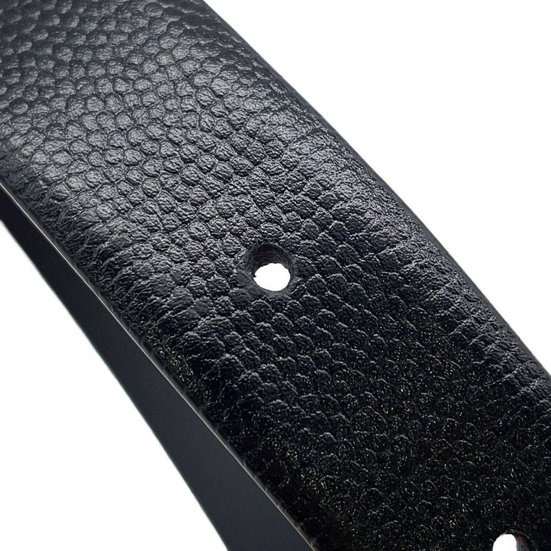 シャネル べルト ココマーク ロゴ レザー レディースサイズ80 B25 A AAB177 CHANEL 黒