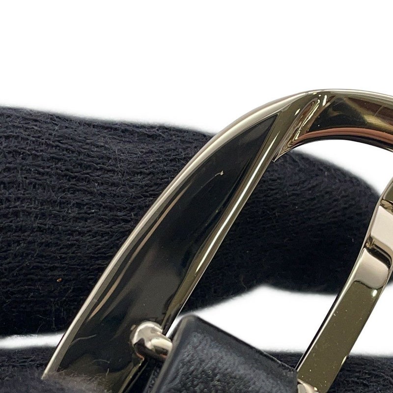 シャネル べルト ココマーク ロゴ レザー レディースサイズ80 B25 A AAB177 CHANEL 黒