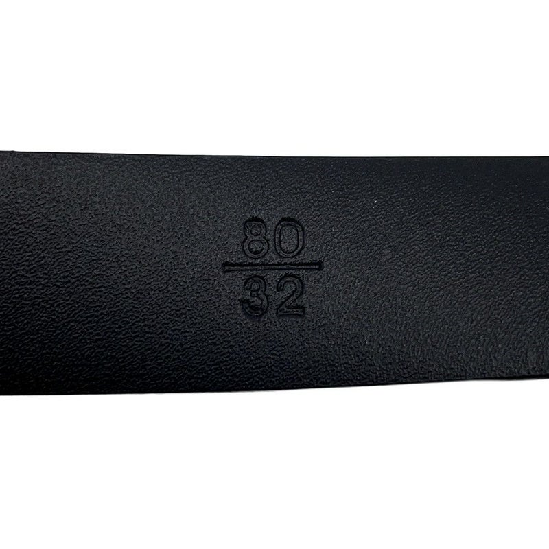 シャネル べルト ココマーク ロゴ レザー レディースサイズ80 B25 A AAB177 CHANEL 黒