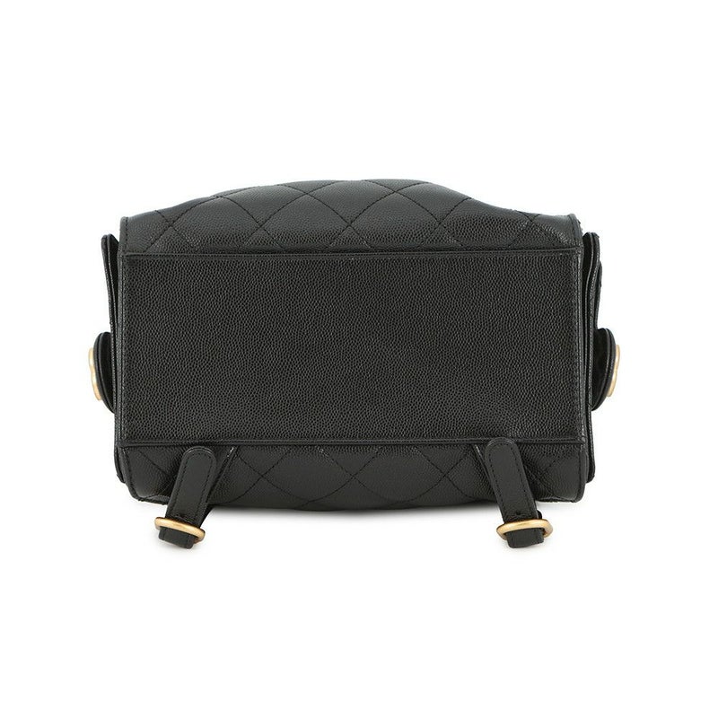 シャネル リュック CHANEL 25 ミディアム バックパック マトラッセ ココマーク キャビアスキン AS5600 2025/26年秋冬