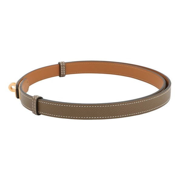 エルメス ケリーベルト ゴールド/ゴールド金具 エプソン U刻印 HERMES べルト