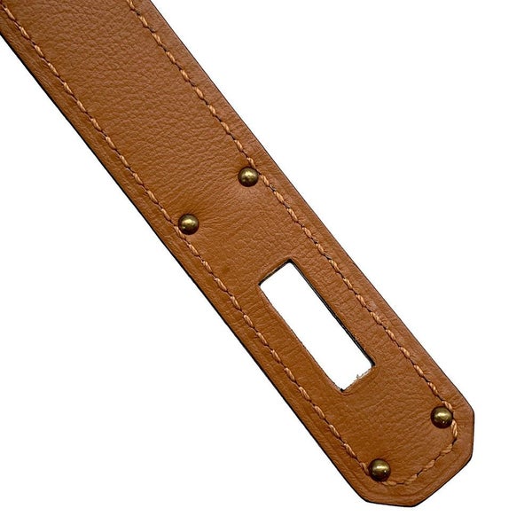 エルメス ケリーベルト ゴールド/ゴールド金具 エプソン U刻印 HERMES べルト