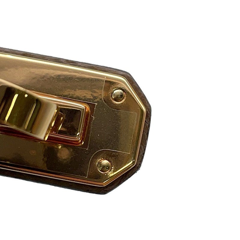 エルメス ケリーベルト ゴールド/ゴールド金具 エプソン U刻印 HERMES べルト