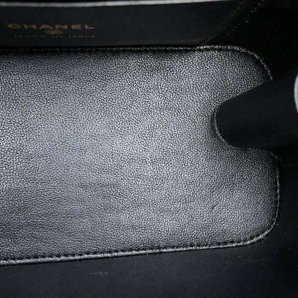 シャネル チェーンバニティバッグ マトラッセ ココマーク ラムスキン AP1472 CHANEL 黒