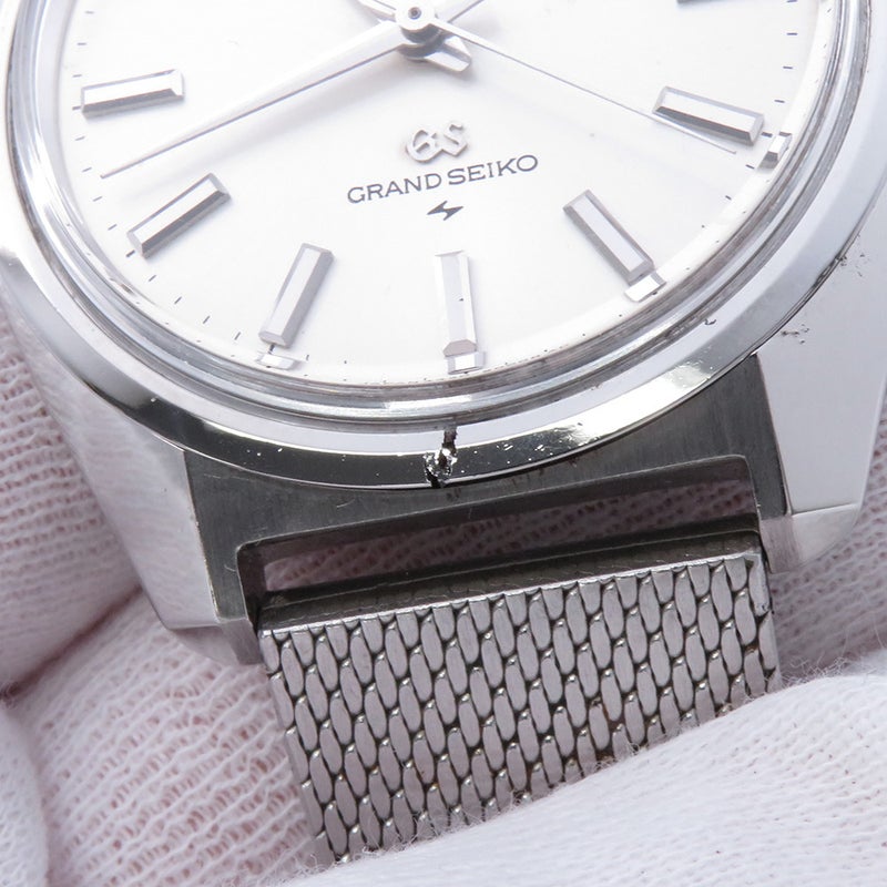 セイコー グランドセイコー 44GS ダイアショック 4420-9000 SEIKO 腕時計 シルバー文字盤