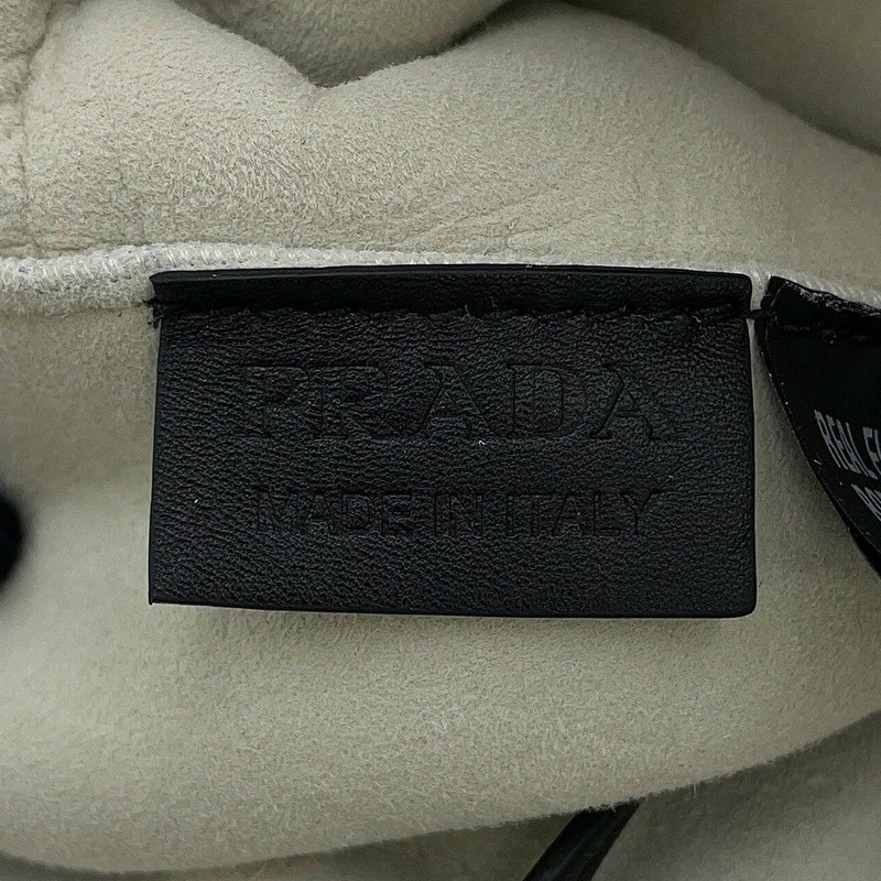 プラダ トートバッグ テリー パイル 1BG130 PRADA 白