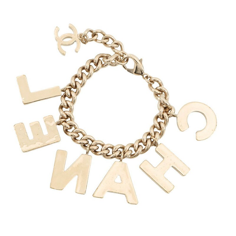 シャネル ブレスレット ロゴ チェーン B22 A AB8724 CHANEL アクセサリー