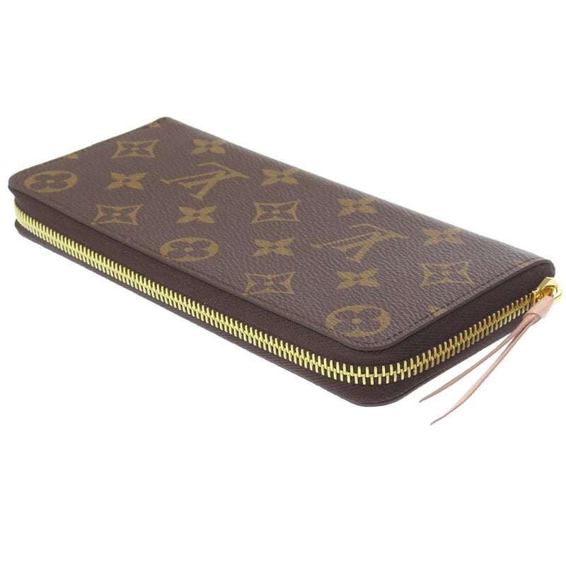 ルイヴィトン 長財布 モノグラム ポルトフォイユ・クレマンス M61298 LOUIS VUITTON ローズ・バレリーヌ