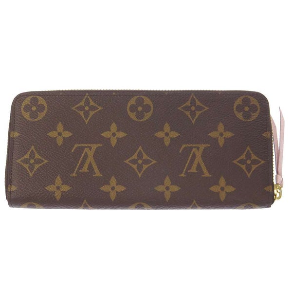 ルイヴィトン 長財布 モノグラム ポルトフォイユ・クレマンス M61298 LOUIS VUITTON ローズ・バレリーヌ