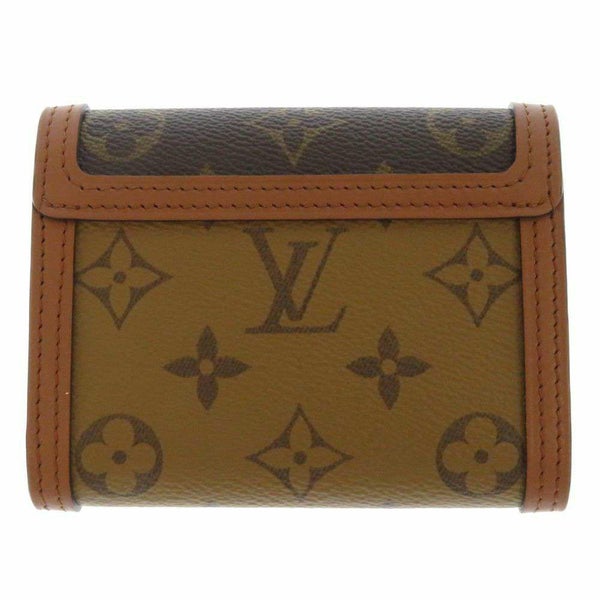 ルイヴィトン 三つ折り財布 モノグラムリバース ポルトフォイユ・ドーフィーヌ コンパクト M68725 LOUIS VUITTON
