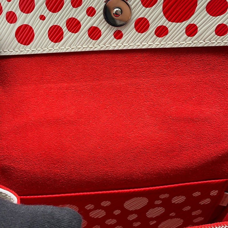 ルイヴィトン ハンドバッグ エピ LV×YK クリュニー MINI M21722 ヴィトン 2way ショルダーバッグ 草間彌生 コラボ