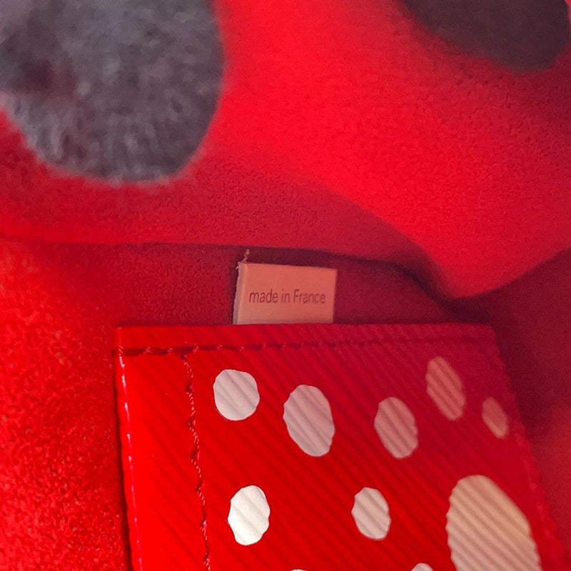 ルイヴィトン ハンドバッグ エピ LV×YK クリュニー MINI M21722 ヴィトン 2way ショルダーバッグ 草間彌生 コラボ