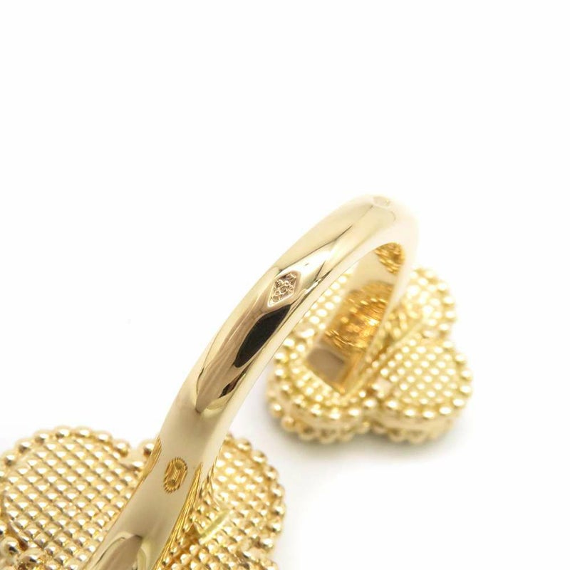 ヴァンクリーフ&アーペル リング マジック アルハンブラ アントレ レ ドア リング マラカイト K18YG サイズ50 VCARO3MI00