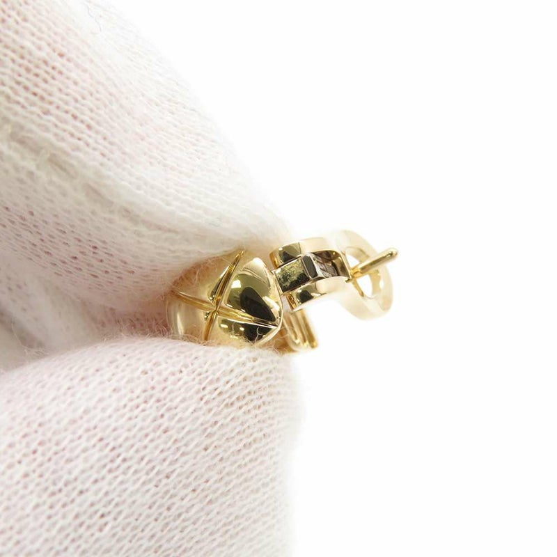 シャネル ピアス ココ クラッシュ コレクション イヤリング K18YGイエローゴールド J11134 CHANEL ジュエリー