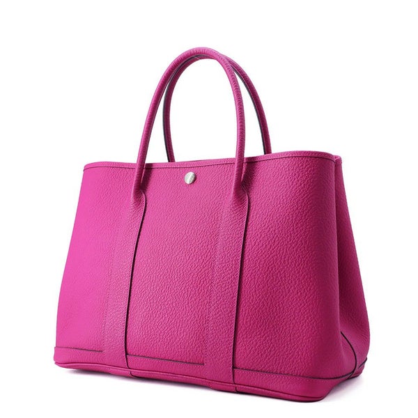 エルメス トートバッグ ガーデンパーティPM ローズパープル/シルバー金具 ネゴンダ A刻印