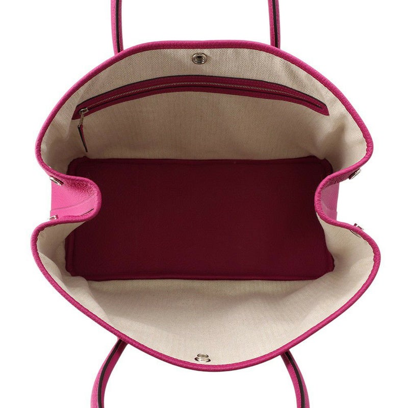 エルメス トートバッグ ガーデンパーティPM ローズパープル/シルバー金具 ネゴンダ A刻印