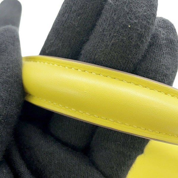 エルメス ハンドバッグ ケリー25 内縫い ライム/シルバー金具 スイフト Z刻印 2wayショルダー