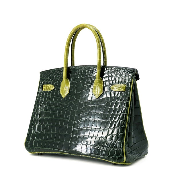 エルメス バーキン30 グリーン/アニスグリーン/ルテニウム金具  HERMES Birkin ハンドバッグ