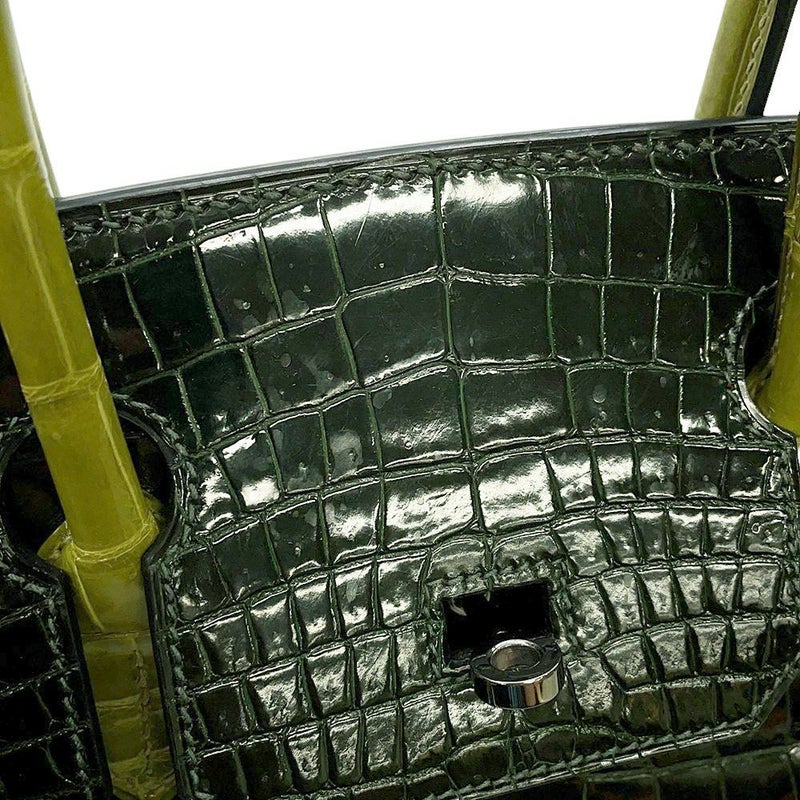 エルメス バーキン30 グリーン/アニスグリーン/ルテニウム金具  HERMES Birkin ハンドバッグ