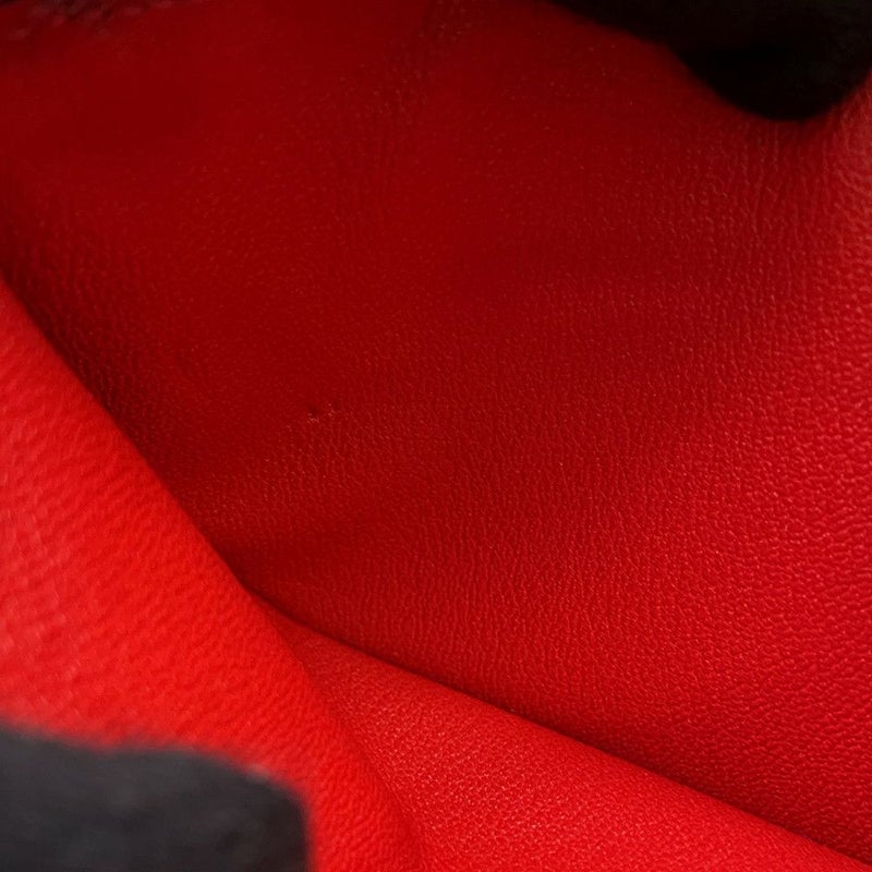 エルメス 長財布 ケリーウォレット ロング レッド/ゴールド金具 アリゲーターシャイン □R刻印 財布