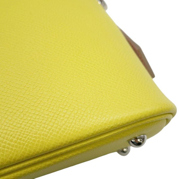 エルメス ボリード1923 25 トリコロール ライム/モーヴシルベストル/ナタ/シルバー金具 エプソン U刻印 2wayショルダー