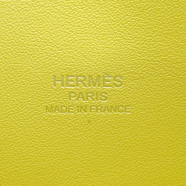 エルメス ボリード1923 25 トリコロール ライム/モーヴシルベストル/ナタ/シルバー金具 エプソン U刻印 2wayショルダー