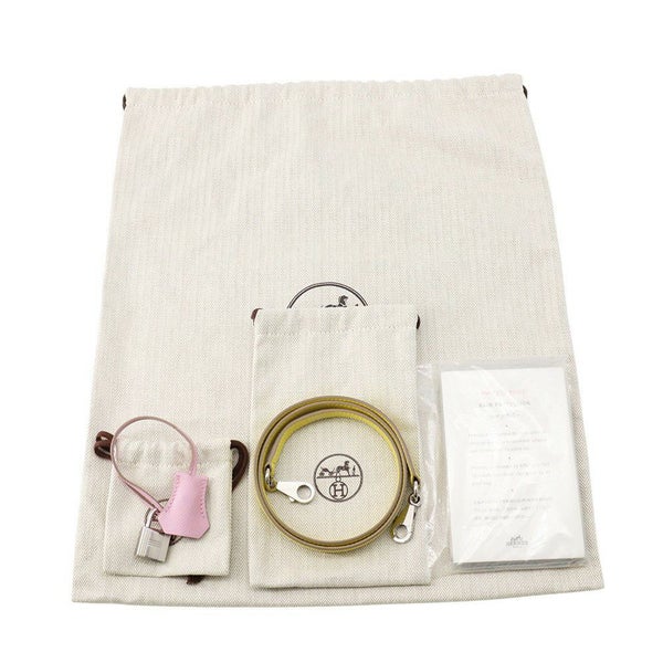 エルメス ボリード1923 25 トリコロール ライム/モーヴシルベストル/ナタ/シルバー金具 エプソン U刻印 2wayショルダー